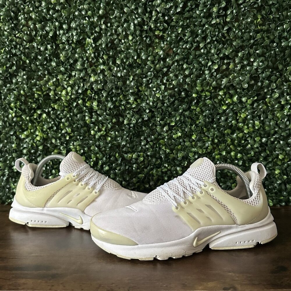 Nike Air Presto Low Shoes White 833875 100 Women Size 8.5 Kids Size 7 Sneakers